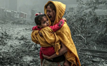 Qəzzada həlak olan uşaqların sayı...