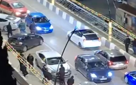 Marneulidə zəncirvari qəza baş verdi