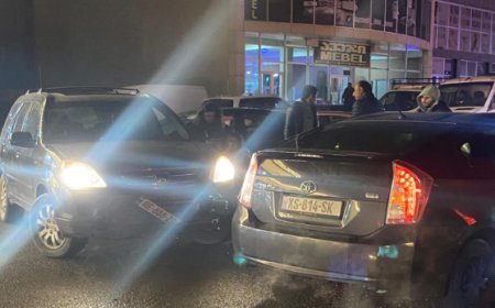 Marneulidə zəncirvari qəza oldu