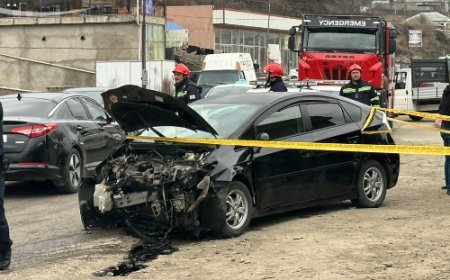 Marneuli-Qızılhacılı yolunda ağır avtomobil qəzası baş verdi