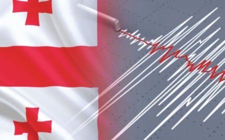 Gürcüstan sərhədi yaxınlığında zəlzələ baş verib