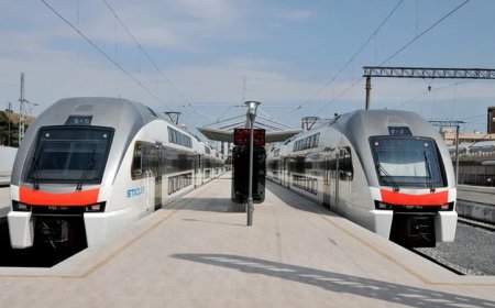 Gürcüstan və Azərbaycan arasında qatar reyslərinin bərpa müddəti müəyyən edilməyib