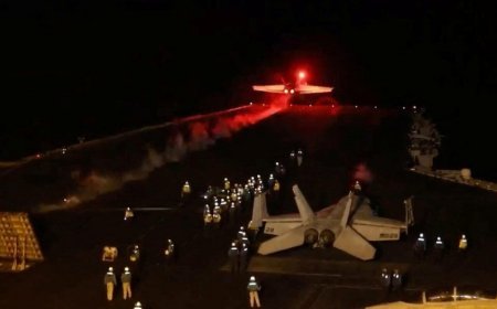 ABŞ-yə məxsus daha bir qırıcı Qırmızı dənizə düşüb