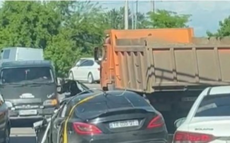 Marneulidə ağır yol qəzası baş verdi - Yaralılar var