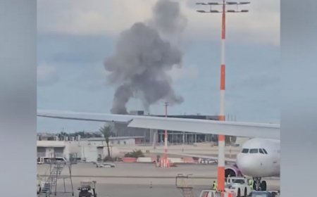 Husilər İsrailin Ben-Qurion hava limanına zərbə endiriblər