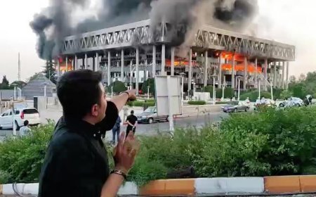 İran televiziyasının vurulması zamanı 3 nəfər ölüb