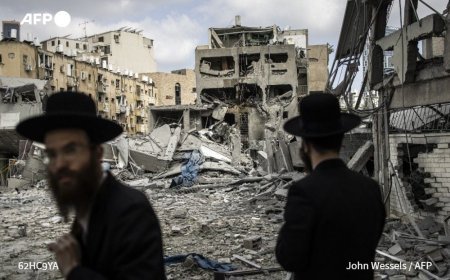 Təl-Əvivdə dağıntıların miqyası... - Video