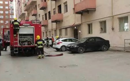 Yaşayış binasında baş vermiş yanğın bir nəfərin ölümünə səbəb olub
