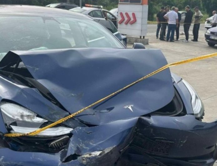 Marneuli Sadaxlı yolunda yol nəqliyyat hadisəsi baş verib