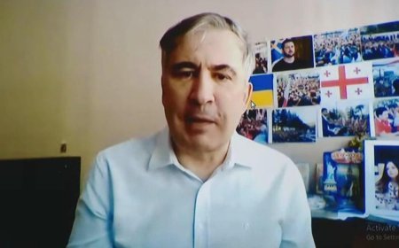 Saakaşvili müxalifətə müraciət etdi: Başlayın