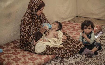 Qəzzada 40 min körpə aclıqdan ölüm təhlükəsi ilə üz-üzədir
