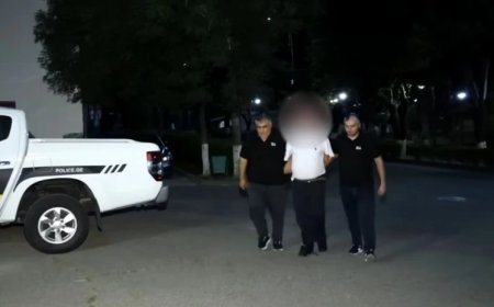 Soyuq silahla bıçaqlanma faktına görə bir nəfəri saxlayıb