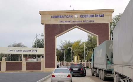 "Qırmızı Körpü" gömrük postunda 300 avtomobil gözləyir"