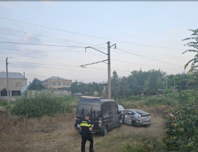Marneuli-Sadaxlı yolunda avtomobil qəzası baş verdi
