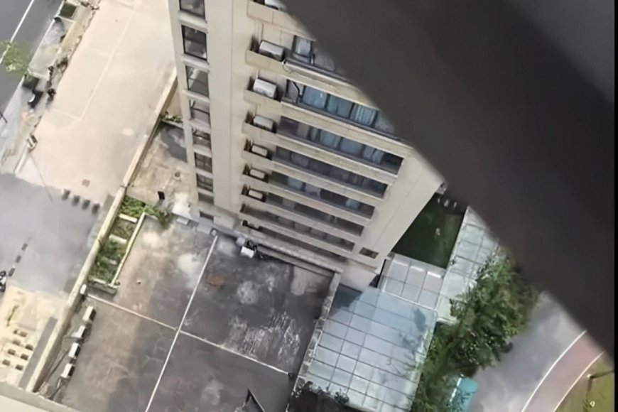 Çində 18-ci mərtəbədən yıxılan üç yaşlı uşaq sağ qaldı