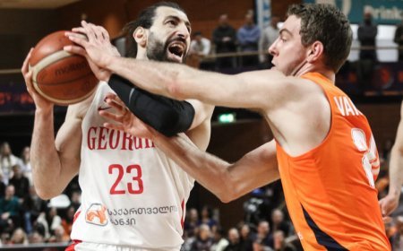 AvroBasketdə Gürcüstan yığması Fransa ilə qarşılaşacaq