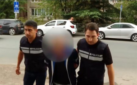 Tbilisidə əvvəllər məhkum olunmuş şəxs saxlanılıb