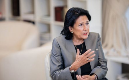 Salome Zurabişvili Varşava Təhlükəsizlik Forumunda iştirak edəcək