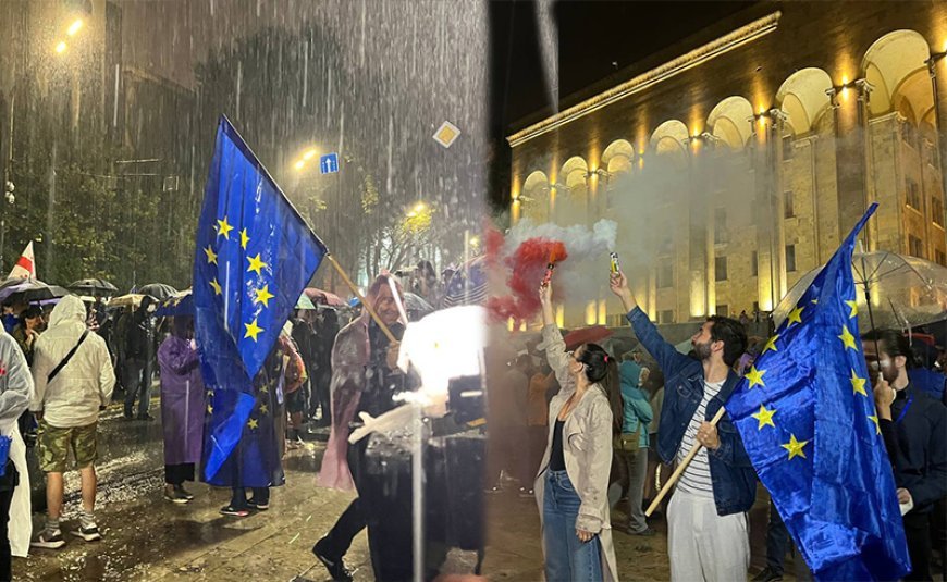 Tbilisidə "Vizasız rejimi qoruyaq" adlı aksiya keçirilir