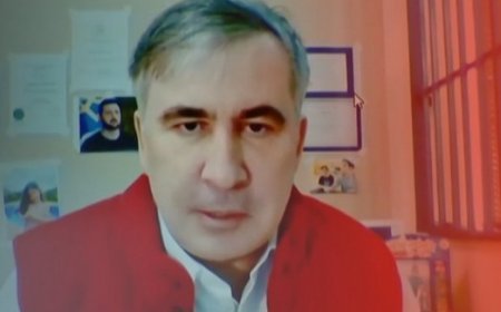 Mixail Saakaşvili tərəfdarlarına müraciət edir