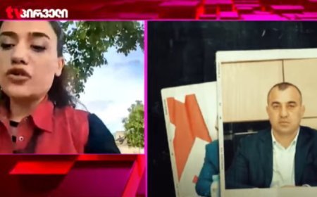 “TV Pirveli”nin jurnalistinə qarşı zorakılığa görə Şincikaşvilinin atasına ittiham irəli sürülüb