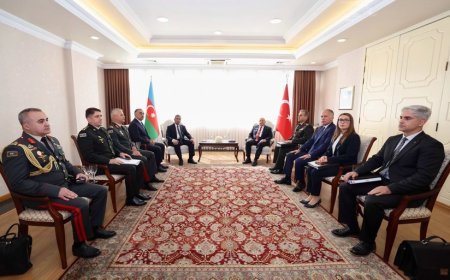 Ankarada Türkiyə-Azərbaycan-Gürcüstan müdafiə nazirlərinin görüşü keçirilir