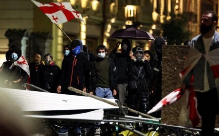 Tbilisidə baş verən zorakılıqlarla bağlı daha bir nəfər həbs edilib