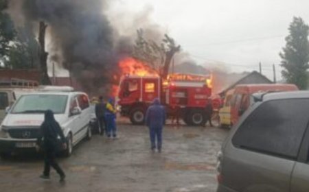 "Arzular Şəhəri"ndə yanğın