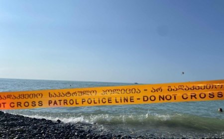 Batumi, dənizdə kişi axtarılır, axtarış-xilasetmə tədbirləri davam edir