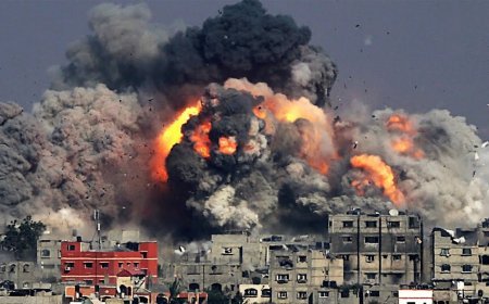 İsrail Qəzzaya 70 min ton bomba atıb
