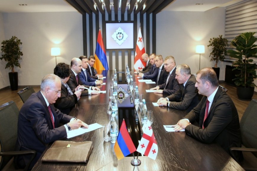 Gürcüstan və Ermənistan DTX rəhbərləri regional təhlükəsizliyi müzakirə edib