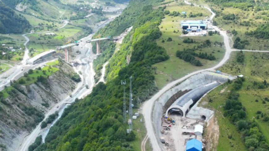 2026-cı ilin ilk yarısında yeni yolun Qudauri hissəsini açacağıq