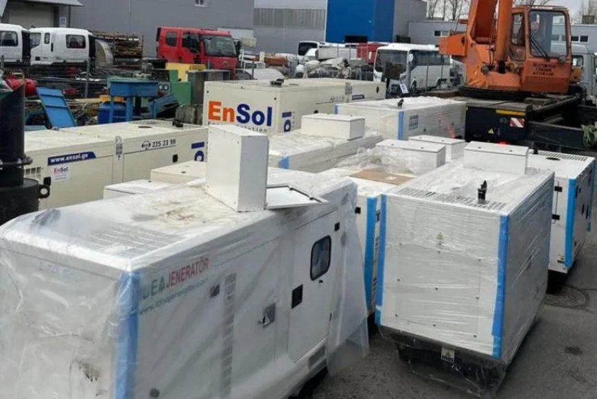 Gürcüstan humanitar dəstək çərçivəsində Ukraynaya generator göndərir