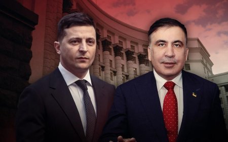 Zelenski Saakaşvilini Gürcüstana göndərdi ki...