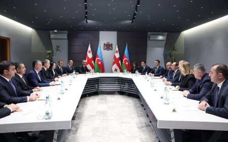 Vilayət Eyvazov Gürcüstanda səfərdədir