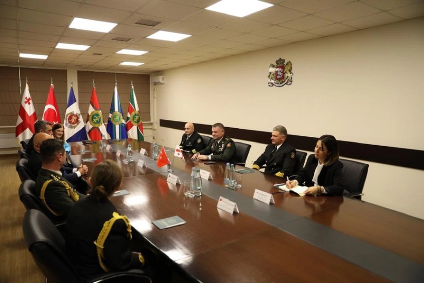 Gürcüstanın sərhəd polisləri NATO əməliyyatı çərçivəsində Türkiyə hərbi gəmilərində yerləşdiriləcək