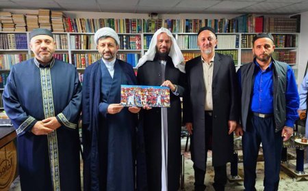BGMİ Şeyxi və müftiləri İrana səfər ediblər