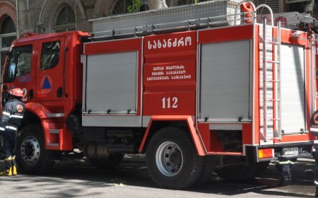 Rustavidə yaşayış evində baş verən yanğın nəticəsində 1 nəfər həyatını itirib