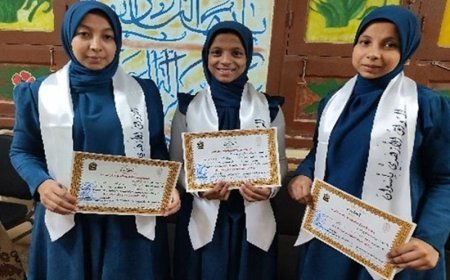 3 bacı hafizi-Quran dərəcəsinə yüksəldi