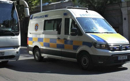 Zuqdidi şəhərində fəhlə elektrik cərəyanı vurması nəticəsində həyatını itirib