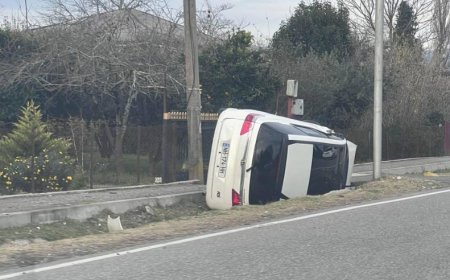Zugdidi-Anakliya magistralında yol qəzası