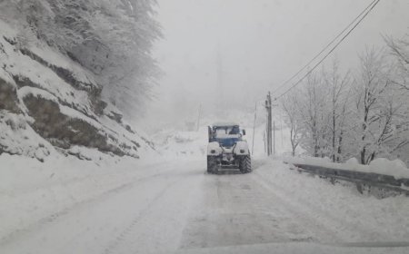 Uçqun təhlükəsinə görə yollarda hərəkət məhdudlaşdırıldı