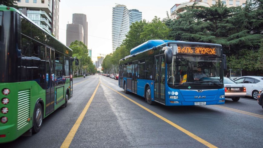 Yeni il gecəsi Tbilisidə ictimai nəqliyyat uzadılmış iş rejimində fəaliyyət göstərəcək