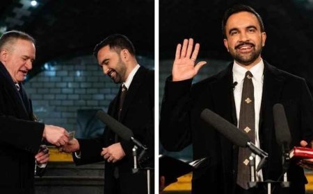 ABŞ-da bir ilk: Yeni seçilmiş mer "Qurani Kərim"ə and içdi