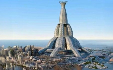 Ağlasığmaz layihə: Göydən aşağı bina tikiləcək