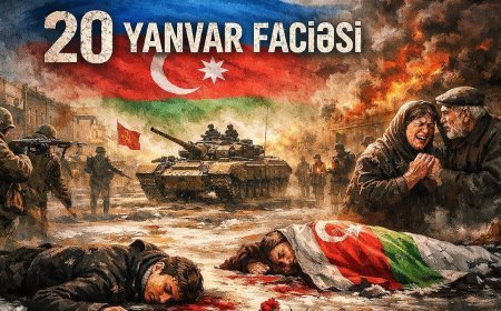 Azərbaycan xalqı 20 Yanvar şəhidlərini yad edir