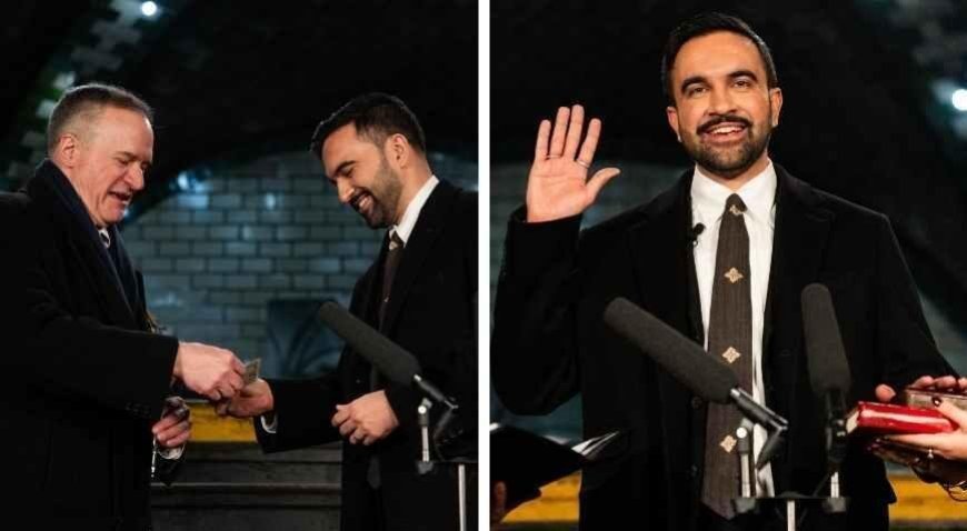 ABŞ-da bir ilk: Yeni seçilmiş mer "Qurani Kərim"ə and içdi