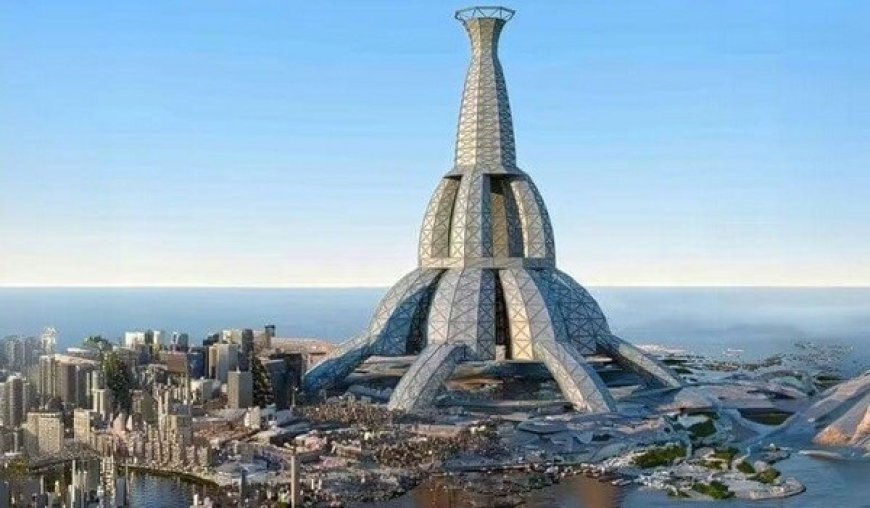 Ağlasığmaz layihə: Göydən aşağı bina tikiləcək