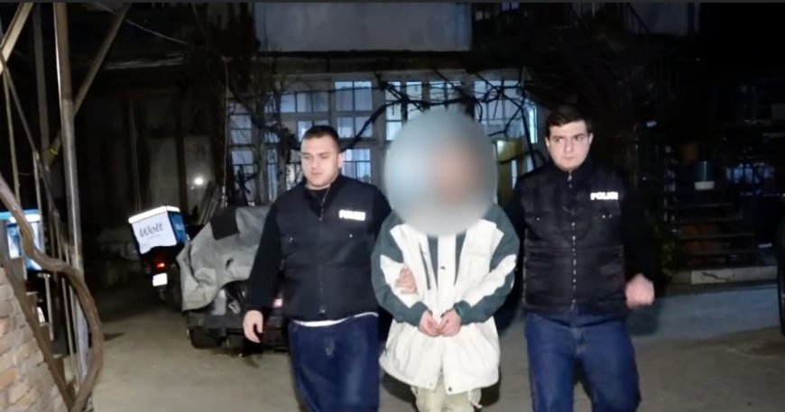 Tbilisidə polis avtomobilinə hücum edən şəxs saxlanılıb