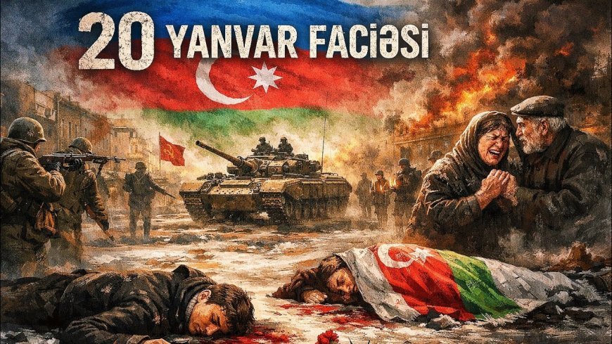 Azərbaycan xalqı 20 Yanvar şəhidlərini yad edir